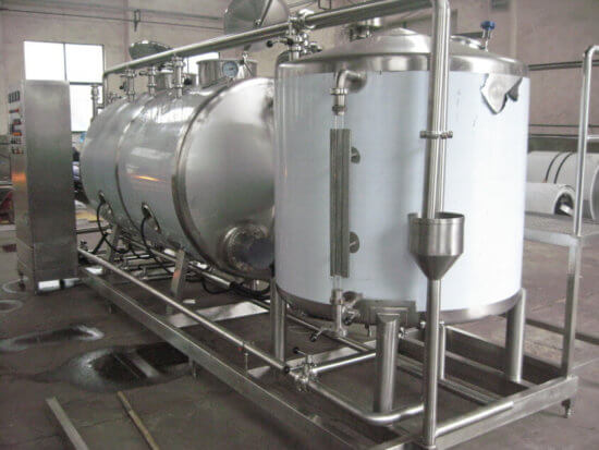 CIP cleaning system