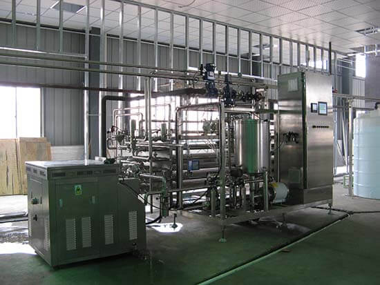 Tubular UHT sterilizer