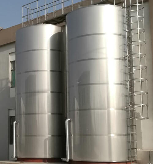 milk storage tank