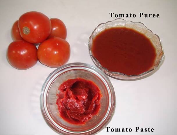 Tomato paste and puree