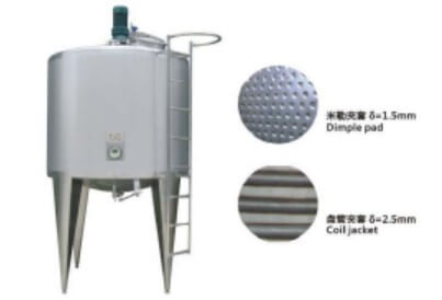 Jacketed tank