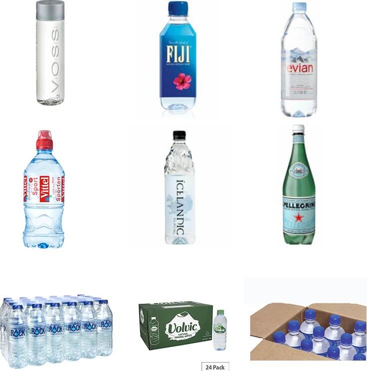 Bottles water package