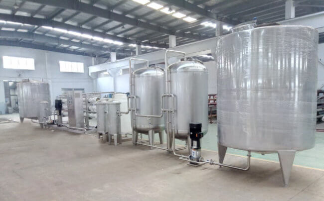 RO water treatment system