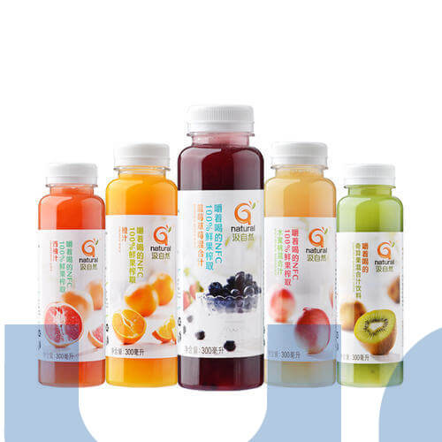 bottled fruit juice