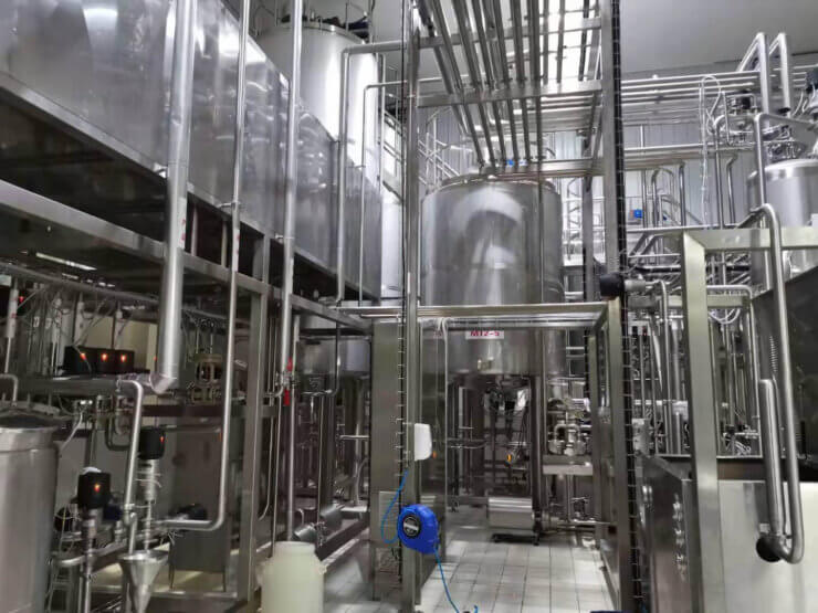 plant based milk processing