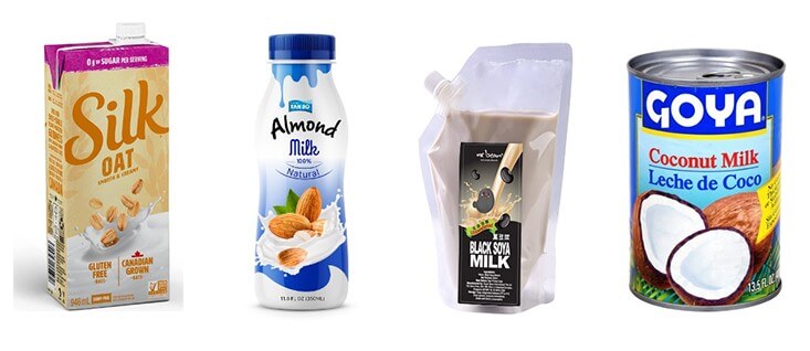 plant based milk package
