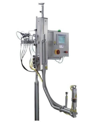 Liquid nitrogen filling machine