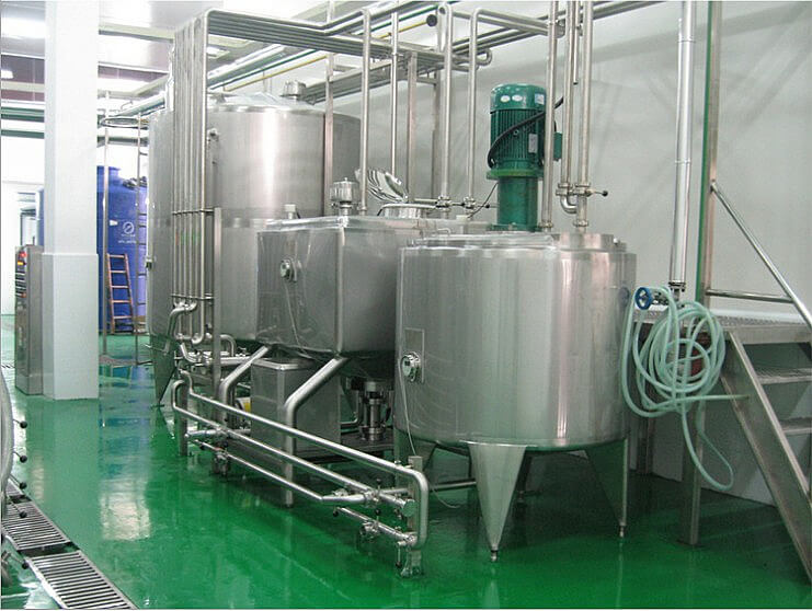 high shear dissolving tank for reconstituted juice dilution line