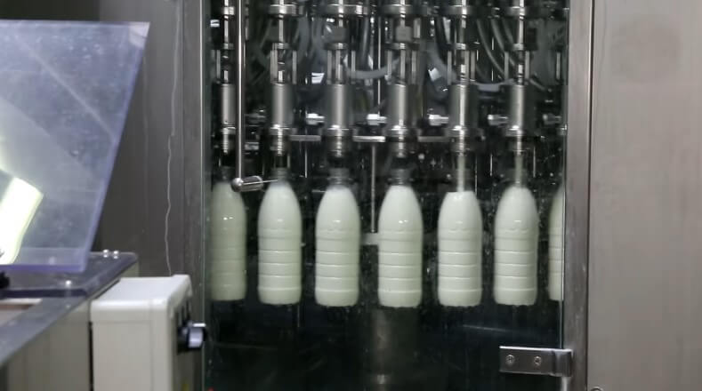 milk beverage processing line
