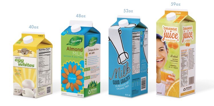 liquid milk package