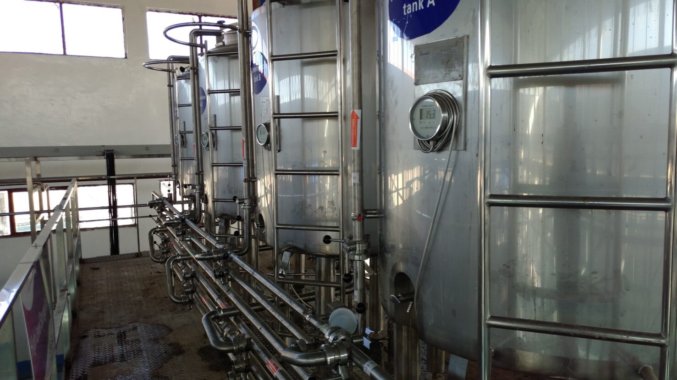 yogurt fermentation tank