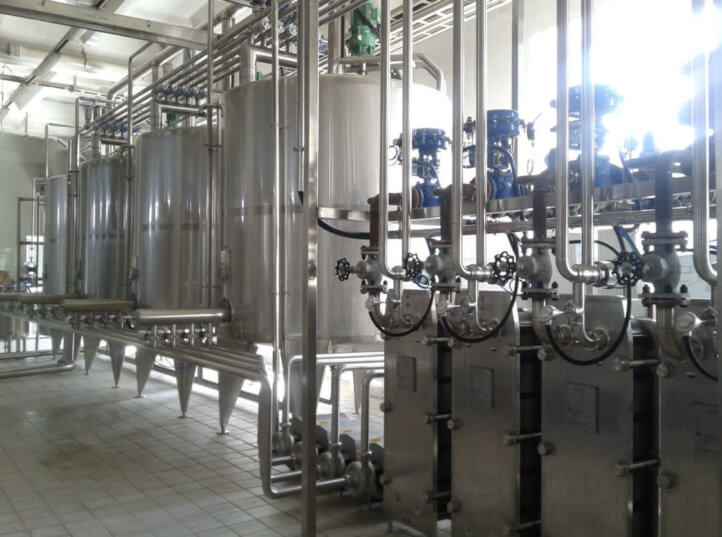 milk storage and cooling system