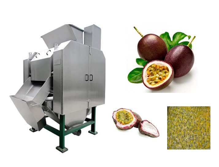Passion fruit and guava peeling machine
