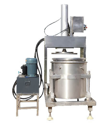 Single barrel hydraulic press