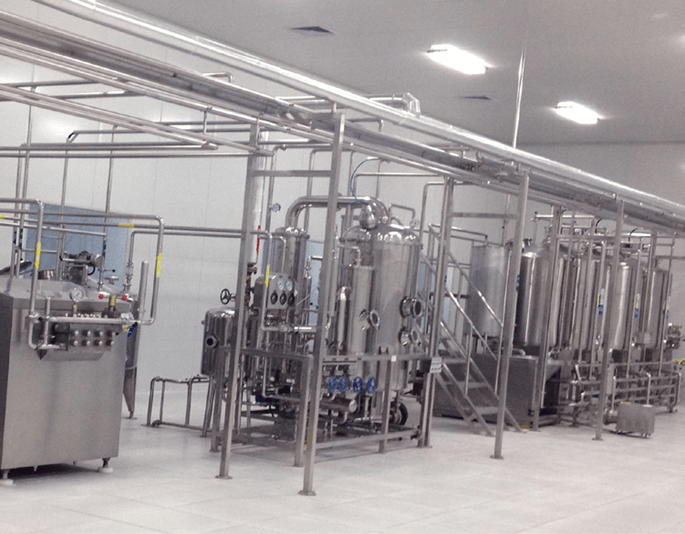 soybean milk homogenizer, degasser and sterilizer unit
