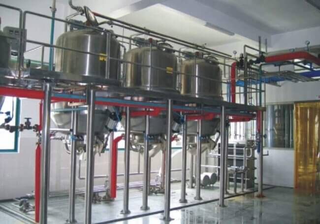 date juice extraction tank