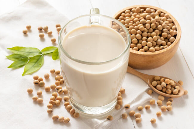 soy milk production