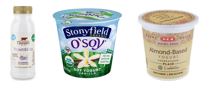 plant based yogurt products