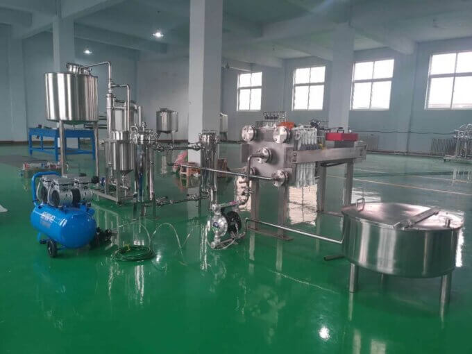 coconut water processing line