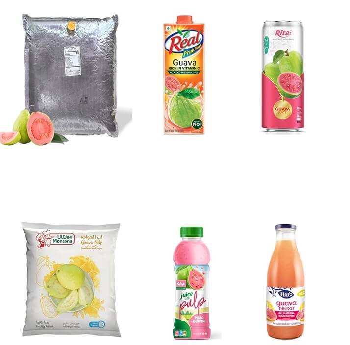 guava processing end products