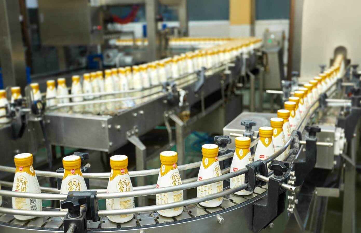 bottled milk packing system