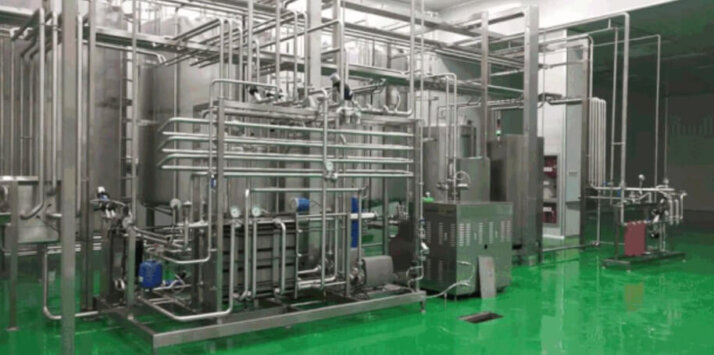 plate pasteurizer and tubular sterilizer for reconstituted juice dilution line