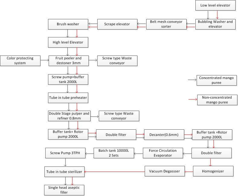 Mango Juice/Puree Processing Line IBC MACHINE