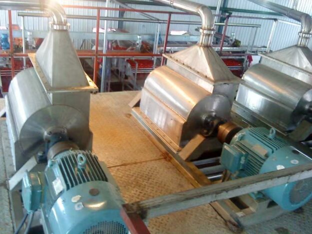 tomato pulping machine double stage pulping machine for tomatoes processing