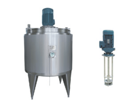 top type high shear emulsification tank