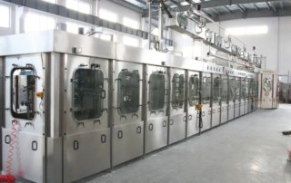 Aseptic bottle filling system