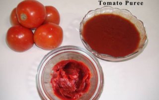 Tomato paste and puree