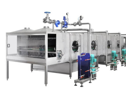 Spray Type Pasteurization Cooling Tunnel