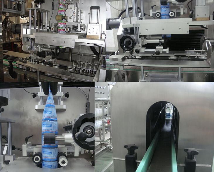 Shrink sleeve label machine structure details