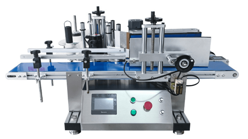 Adhesive labeling machine