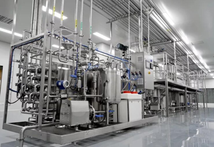 Soy milk UHT sterilizing system
