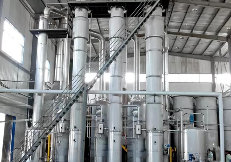 falling film evaporator for milk