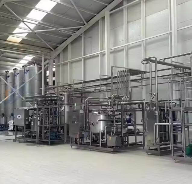 milk pasteurization and homogenization system