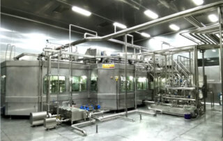 PET bottle juice aseptic filling system