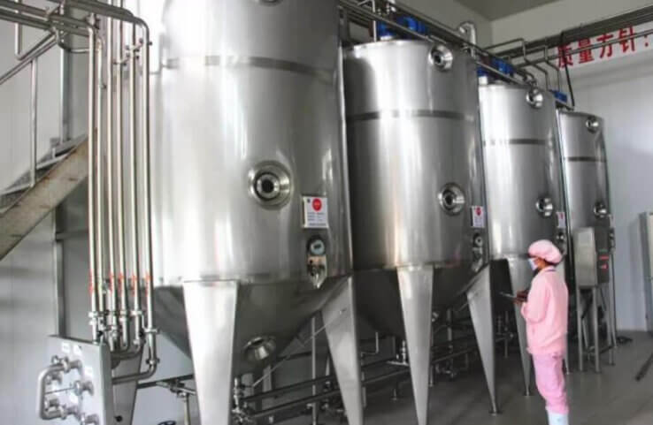 Cherry juice Enzyme hydrolysis tank