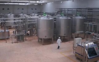 Dairy processing plant