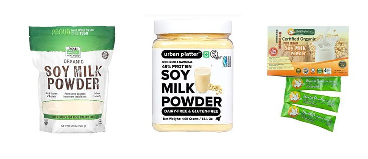 soy milk powder package