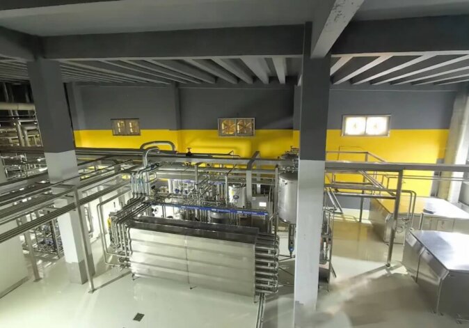 Orange juice with pulp pasteurizing system Orange juice with pulp pasteurizing system
